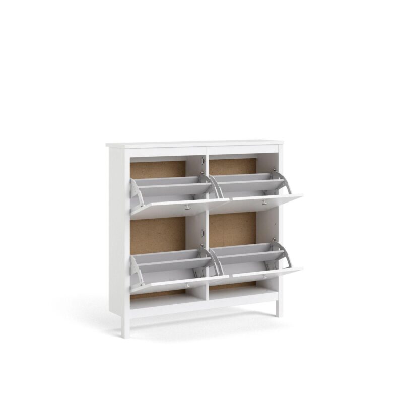 Tvilum Madrid 4-Drawer Shoe Cabinet Floor Decor - Image 9
