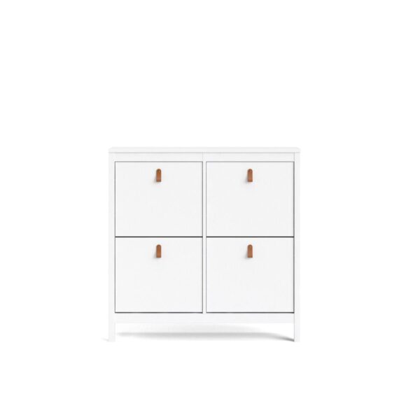 Tvilum Madrid 4-Drawer Shoe Cabinet Floor Decor