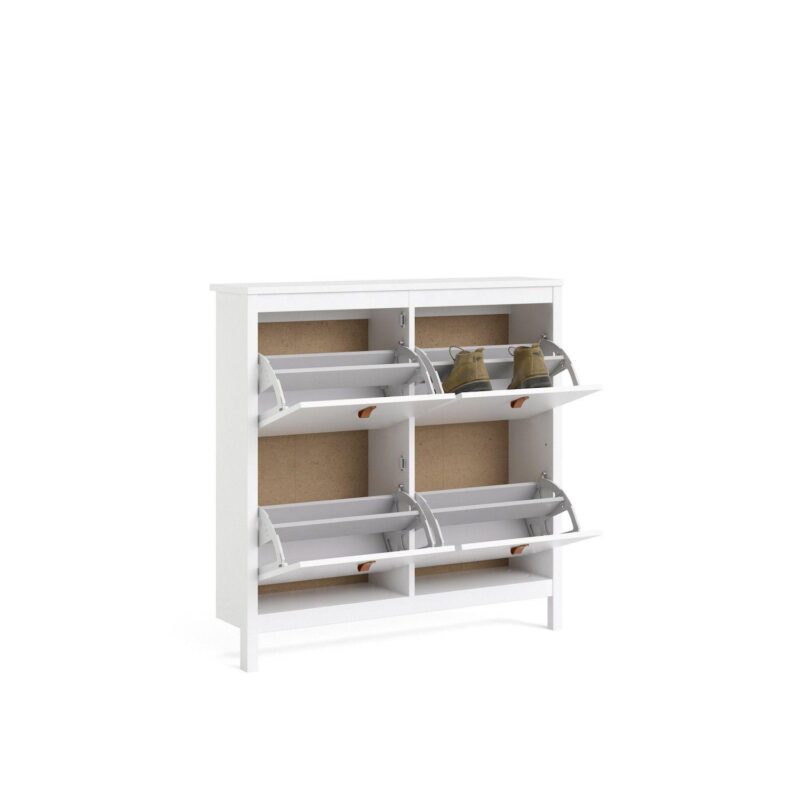 Tvilum Madrid 4-Drawer Shoe Cabinet Floor Decor - Image 8