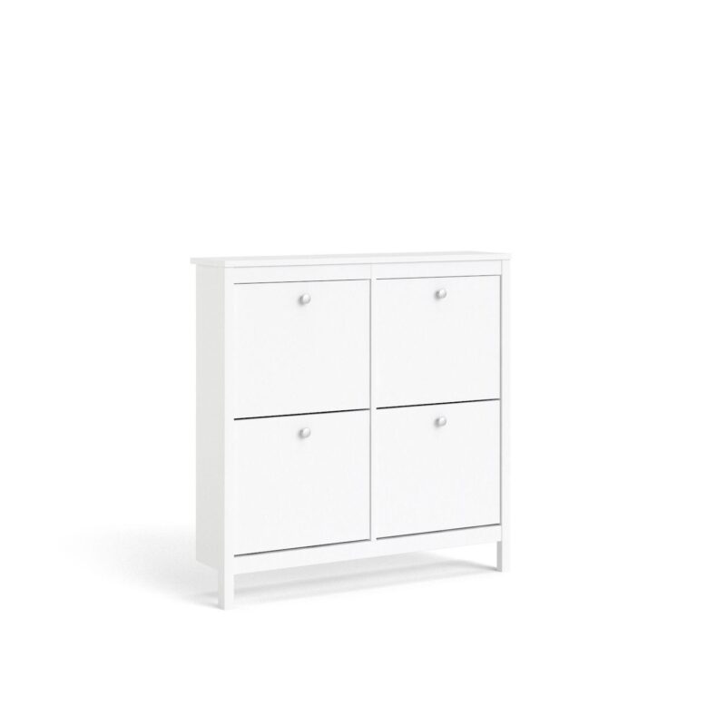 Tvilum Madrid 4-Drawer Shoe Cabinet Floor Decor - Image 7