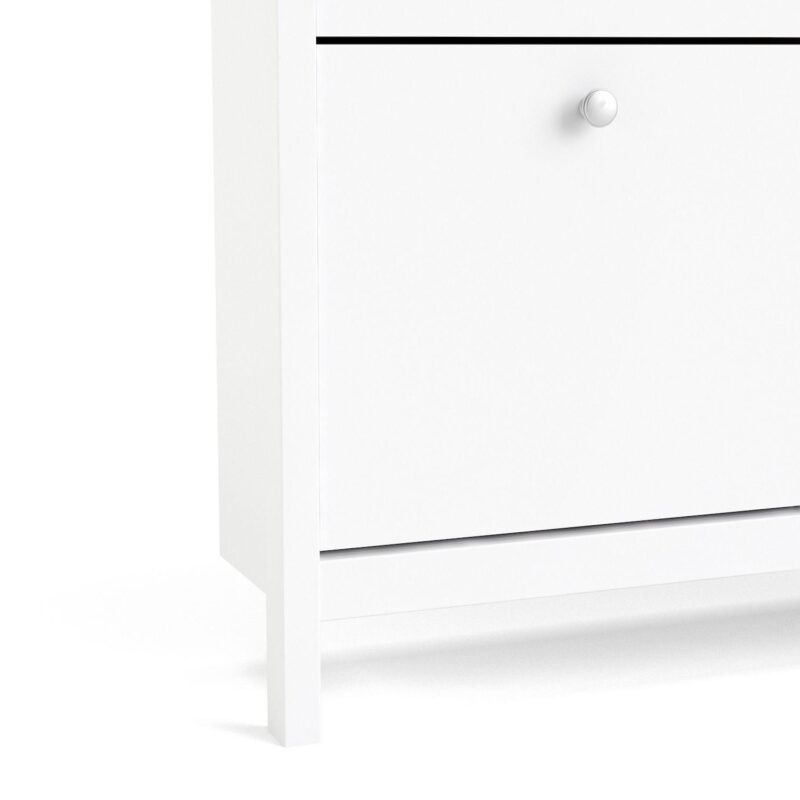 Tvilum Madrid 4-Drawer Shoe Cabinet Floor Decor - Image 10
