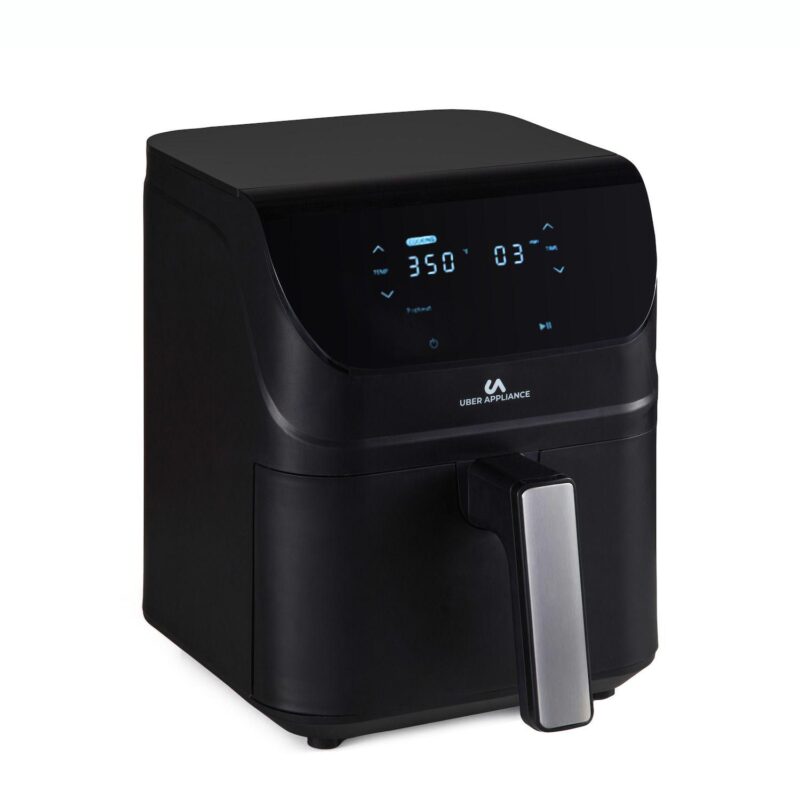 Uber Appliance Air fryer XL Deluxe - 5QT Black Digital Controls - Image 2