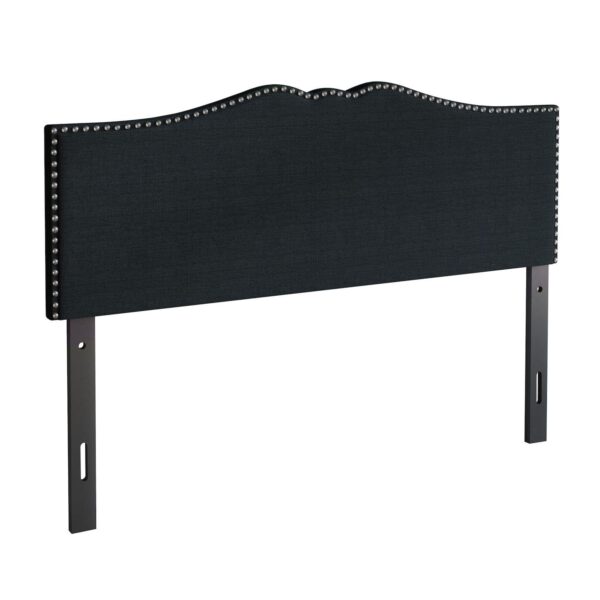 Upholstered Nailhead Trim Headboard