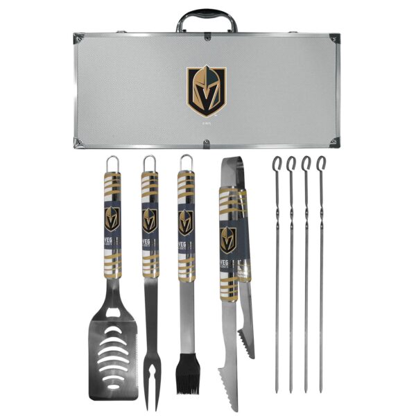 Vegas Golden Knights Tailgater 8-Piece BBQ Grill Set