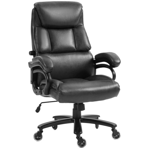 Vinsetto Pu Leather Office Chair For Desk, Big And Tall, 400lb.