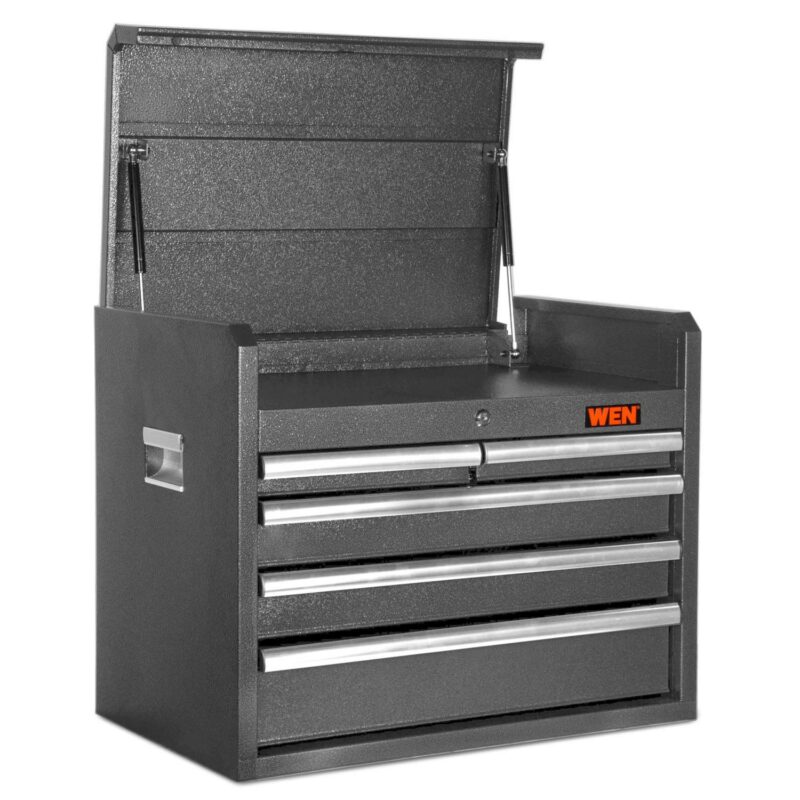 WEN 26-Inch Premium Tool Chest with Heavy Duty 21-Gauge Powder-Coated Steel Construction (GG261T) - Image 2