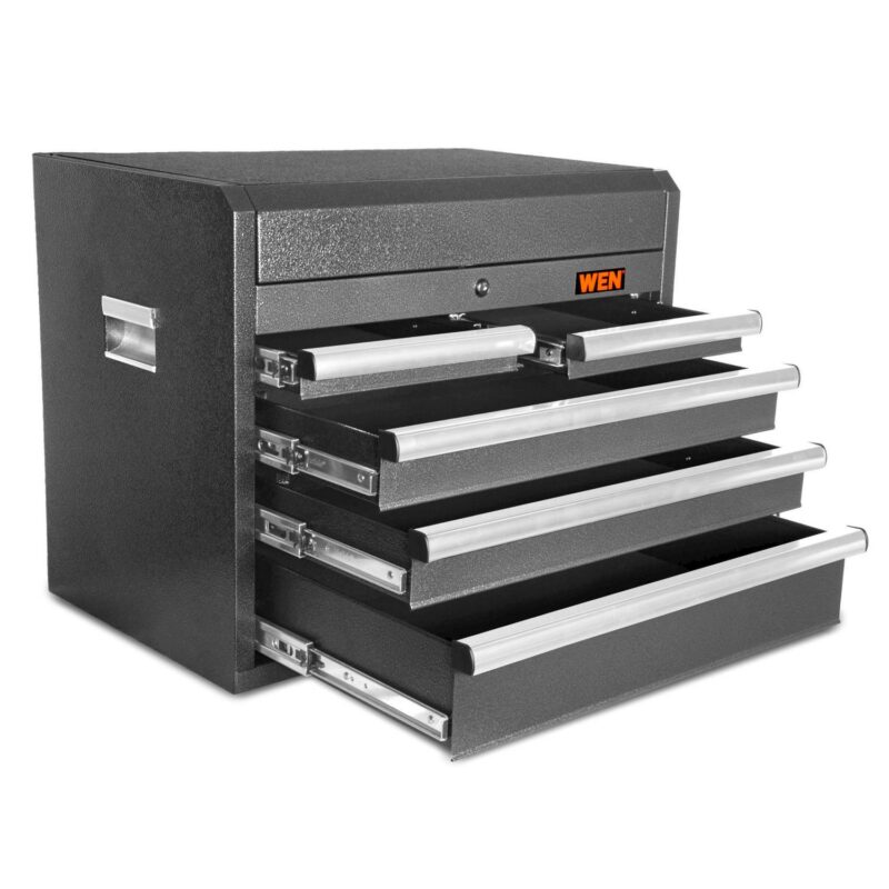 WEN 26-Inch Premium Tool Chest with Heavy Duty 21-Gauge Powder-Coated Steel Construction (GG261T) - Image 3