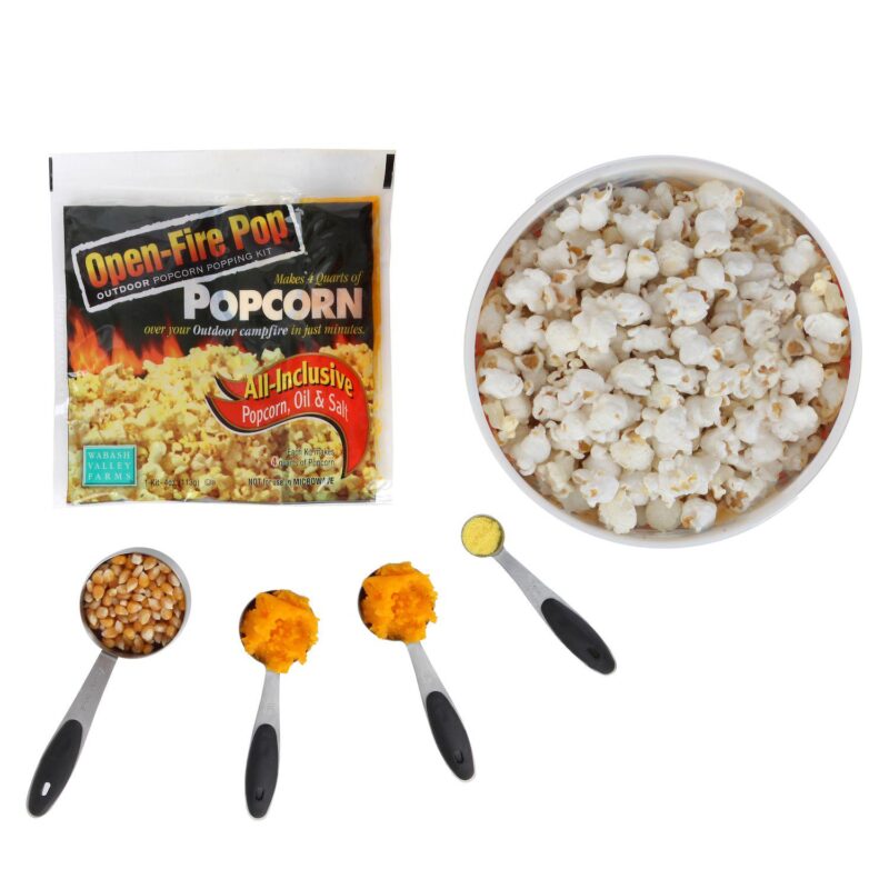 Wabash Valley Farms Open-Fire Outdoor Popper Popcorn Campfire Set - Image 6