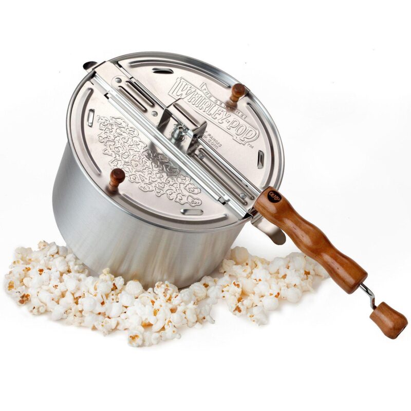 Wabash Valley Farms Nostalgic Whirley-Pop Gourmet Popcorn Popper Starter Set - Image 2