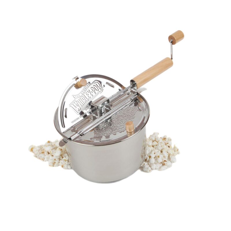 Wabash Valley Farms Kernel Comfort Kit Featuring Stainless Steel Whirley Pop - Image 2