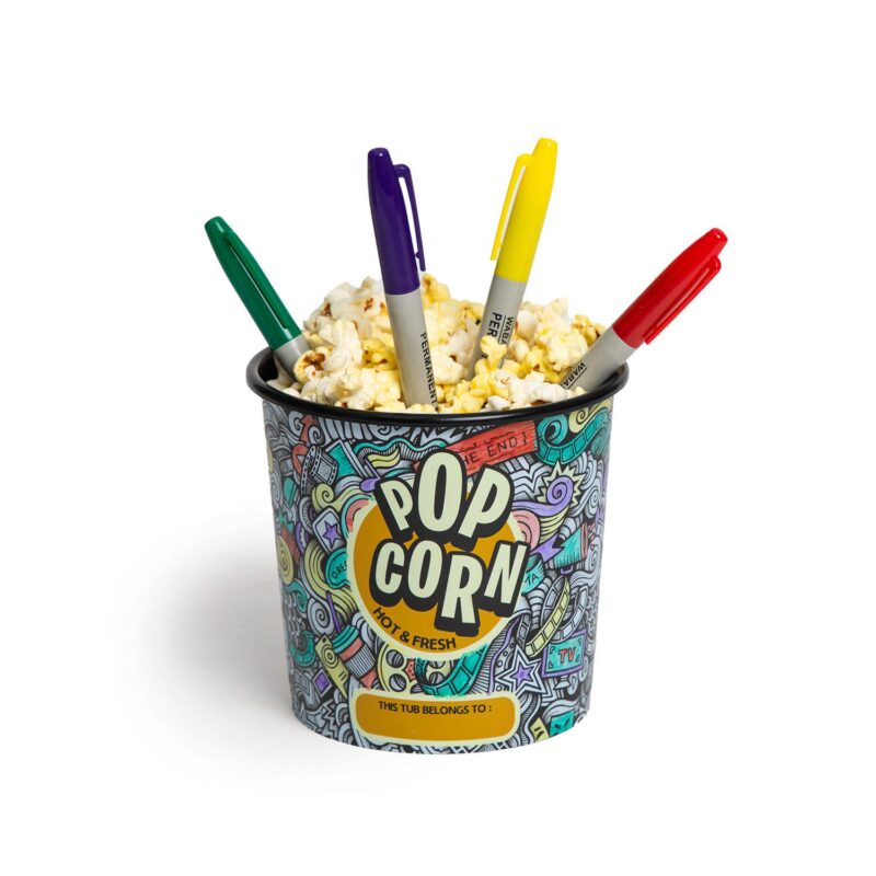 Wabash Valley Farms Popcorn Party Set with Metal Gears Red Whirley Pop Popper - Image 10