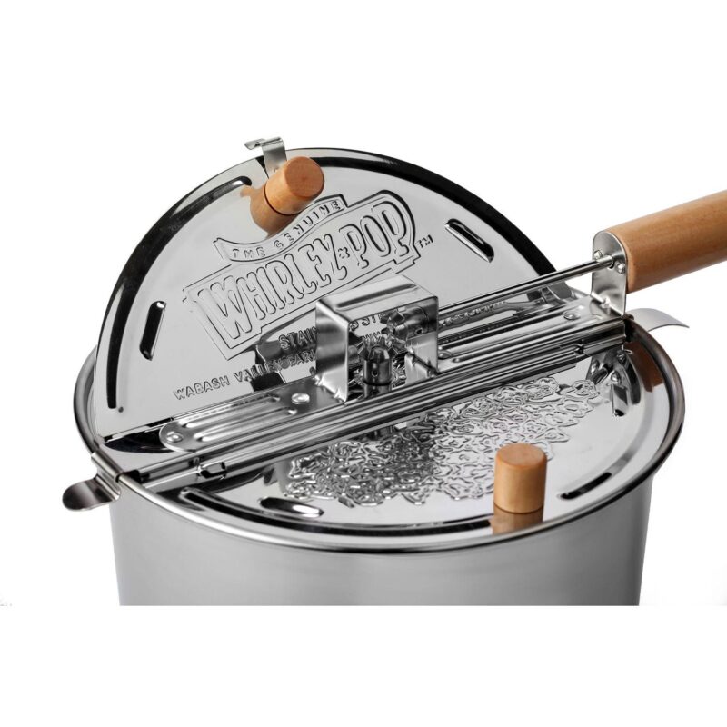 Wabash Valley Farms Kernel Comfort Kit Featuring Stainless Steel Whirley Pop - Image 4
