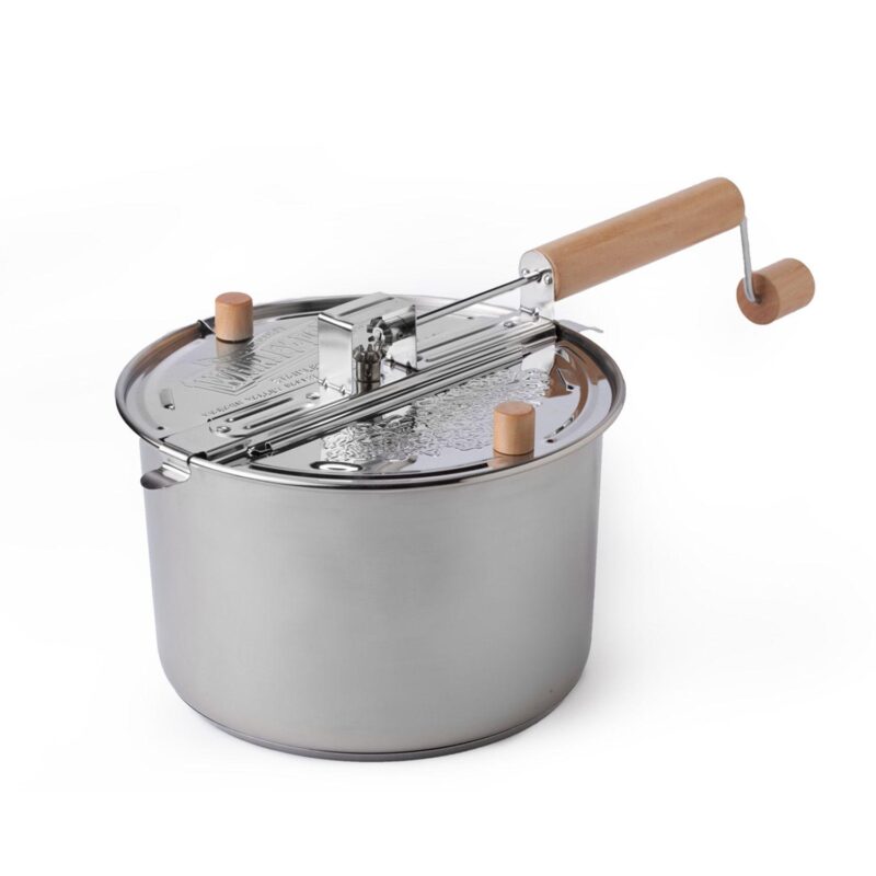 Wabash Valley Farms Stainless Steel Whirley-Pop Popcorn Popper Starter Set - Image 2