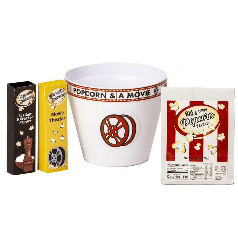 Wabash Valley Farms Copper-Plated Stainless Steel Whirley-Pop Popcorn Popper and Cello Popcorn Gift Set - Image 2
