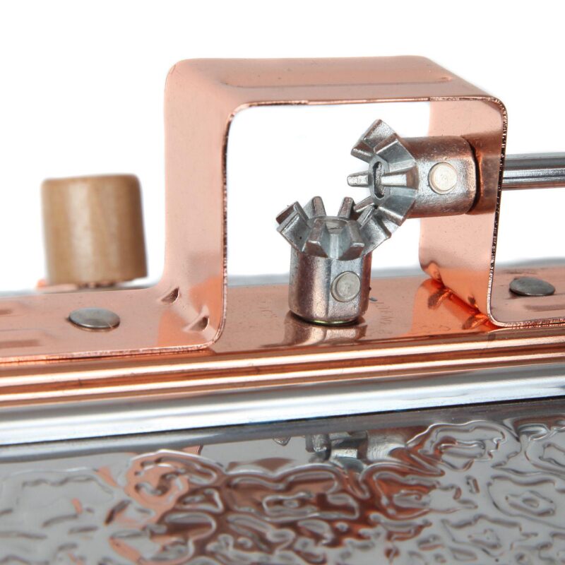 Wabash Valley Farms Copper-Plated Stainless Steel Whirley-Pop Popcorn Popper - Image 3
