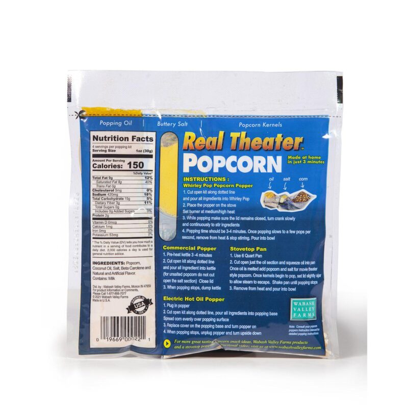 Wabash Valley Farms Pop Like the Movies Whirley-Pop Popcorn Popper Set - Image 6