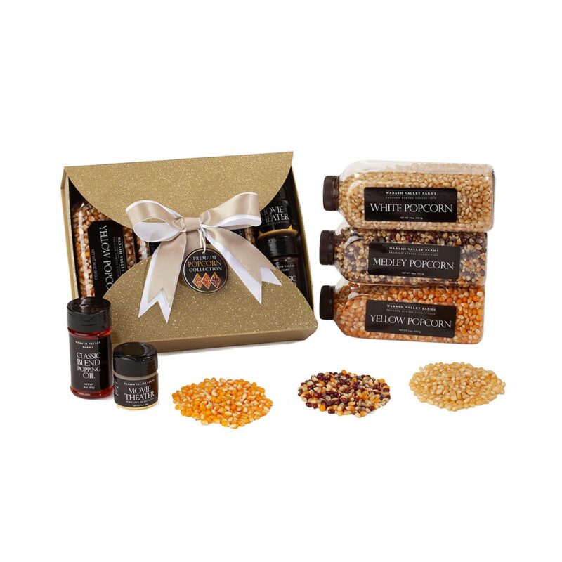Wabash Valley Farms Whirley-Pop Popcorn Popper and Premium Popcorn Set - Image 2