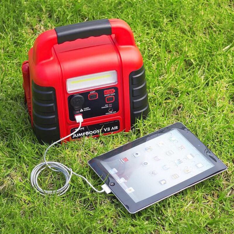 Wagan JumpBoost V6 Air Automotive Jump Starters with Air Compressor and LED Worklight, 12.5 lbs - Image 6