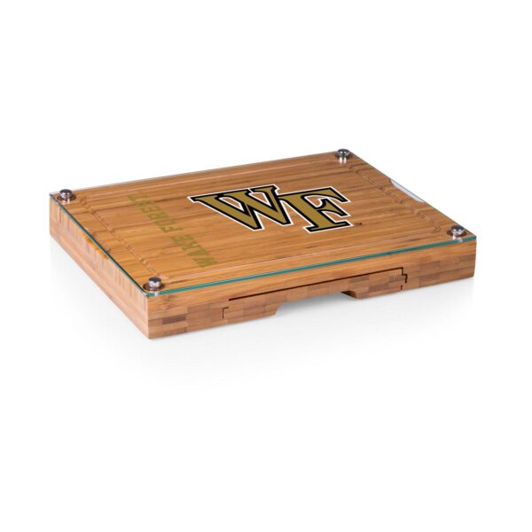 Wake Forest Demon Deacons Concerto Glass-Top Cutting Board Set