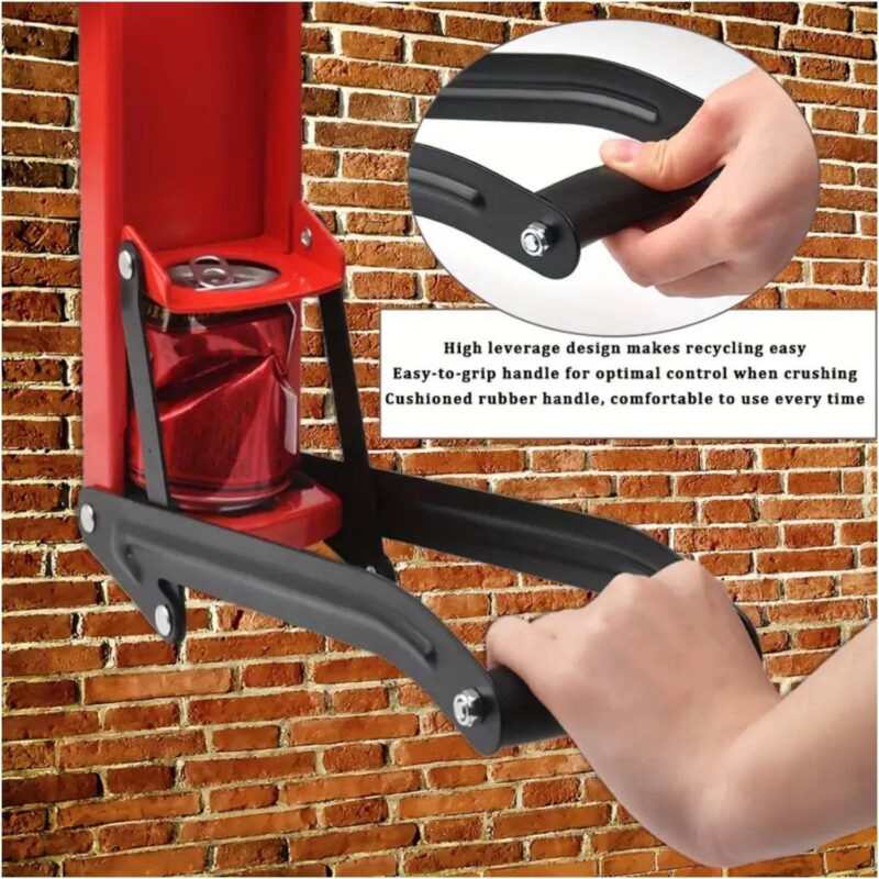 Wall-mounted Manual Can Opener Durable Metal Construction - Image 2