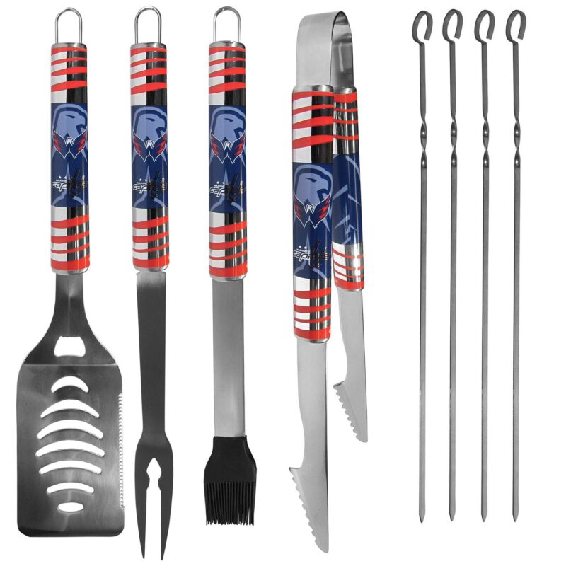 Washington Capitals Tailgater 8-Piece BBQ Grill Set - Image 2