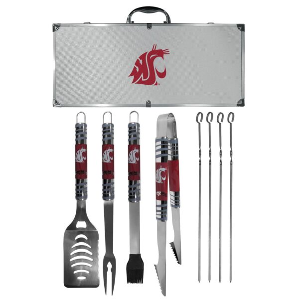 Washington State Cougars Tailgater 8-Piece BBQ Grill Set