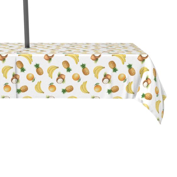 Water Repellent, Outdoor, 100% Polyester, 60x104 , Bananas, Pineapples and Oranges