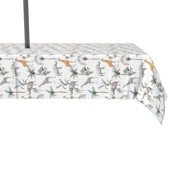 Water Repellent, Outdoor, 100% Polyester, 60x120 , Tropical Jungle