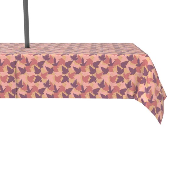 Water Repellent, Outdoor, 100% Polyester, 60x84 , Fall Season Maple Leaves