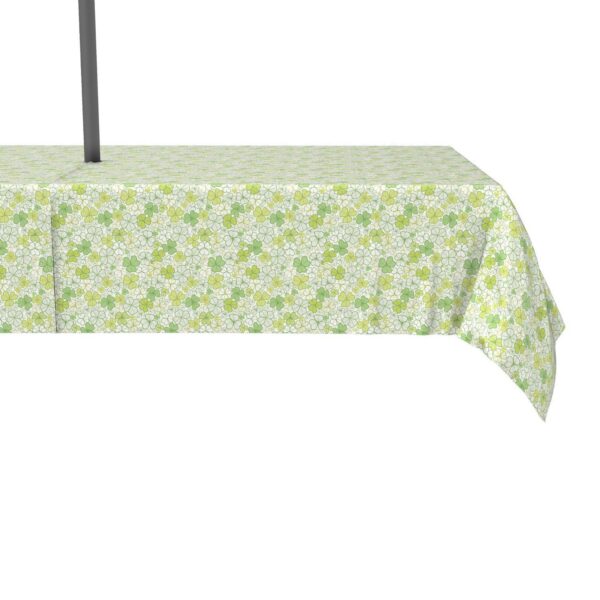 Water Repellent, Outdoor, 100% Polyester, 60x104 , Pastel Clover