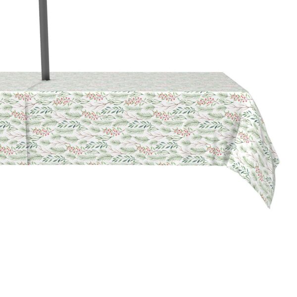 Water Repellent, Outdoor, 100% Polyester, 60x84 , Merry Berries and Branches