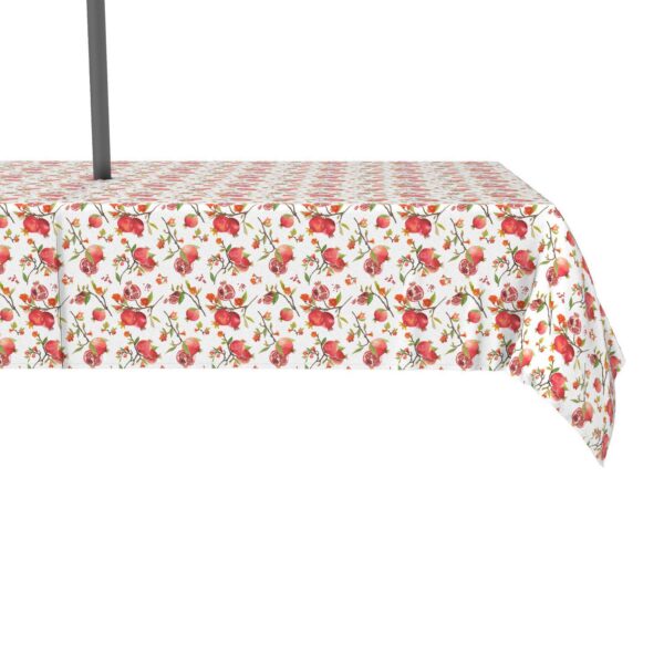 Water Repellent, Outdoor, 100% Polyester, 60x84 , Pomegranate Paradise