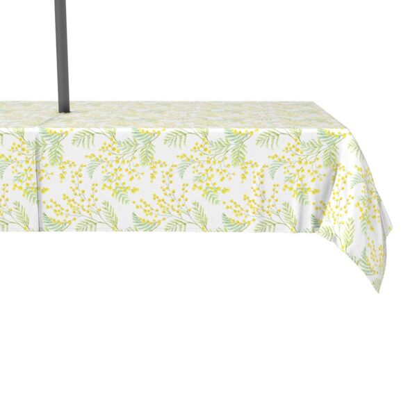 Water Repellent, Outdoor, 100% Polyester, 60x84 , Mimosa Flowers