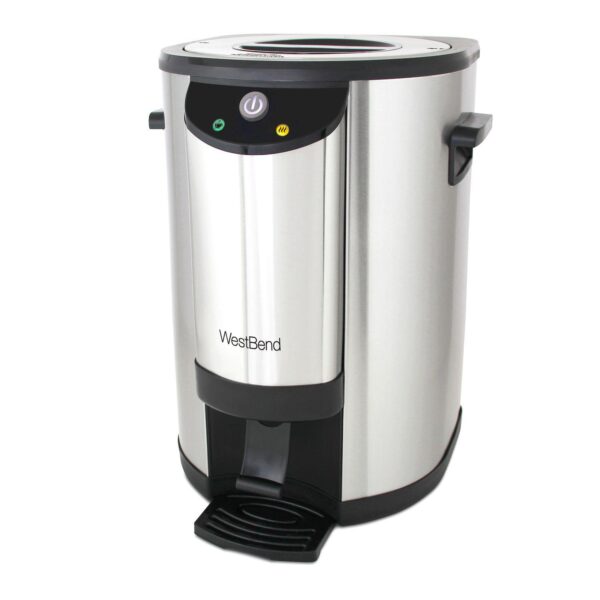 West Bend 42-Cup Double-Walled Stainless Steel Coffee Urn