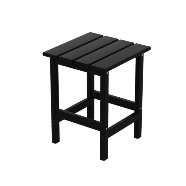 Westintrends 14  Square Outdoor Adirondack Side Table