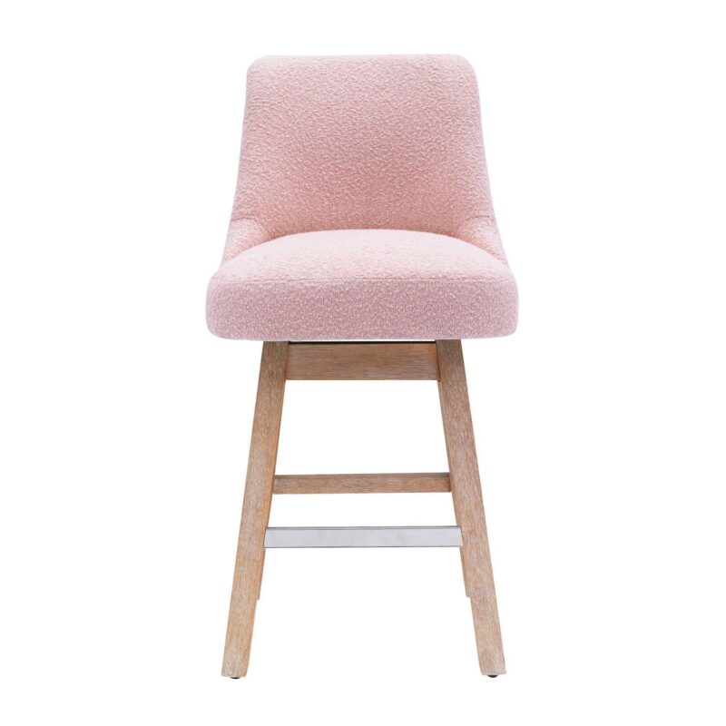 Westintrends 26  Upholstered Swivel Counter Stool - Image 8