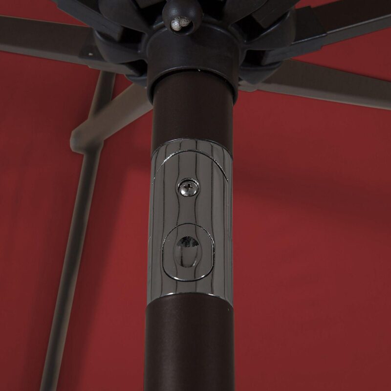 Westintrends 9 Ft. Outdoor/patio Crank And Tilt Umbrella - Image 4