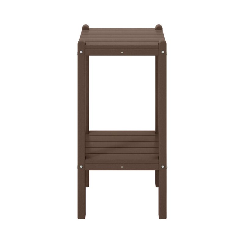 Westintrends Outdoor/patio Hdpe 2-tier Adirondack Side Table - Image 10