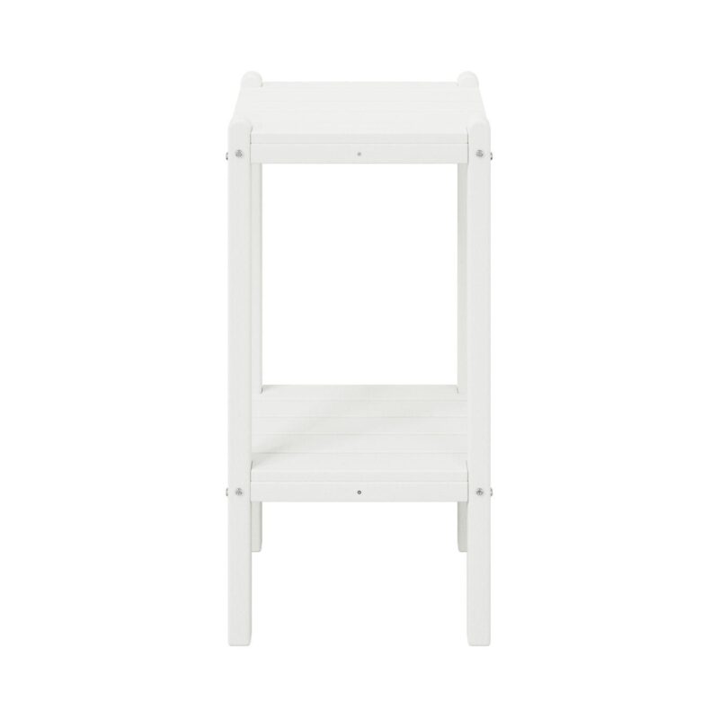 Westintrends Outdoor/patio Hdpe 2-tier Adirondack Side Table