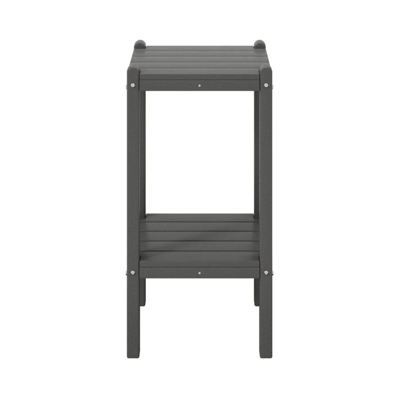 Westintrends Outdoor/patio Hdpe 2-tier Adirondack Side Table - Image 9