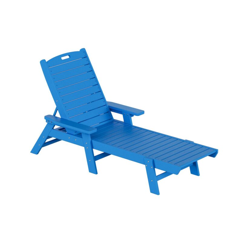 Westintrends Poly Reclining Chaise Lounge - Image 15