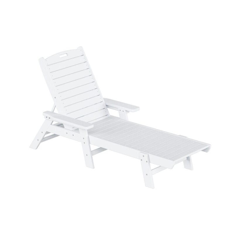 Westintrends Poly Reclining Chaise Lounge - Image 7