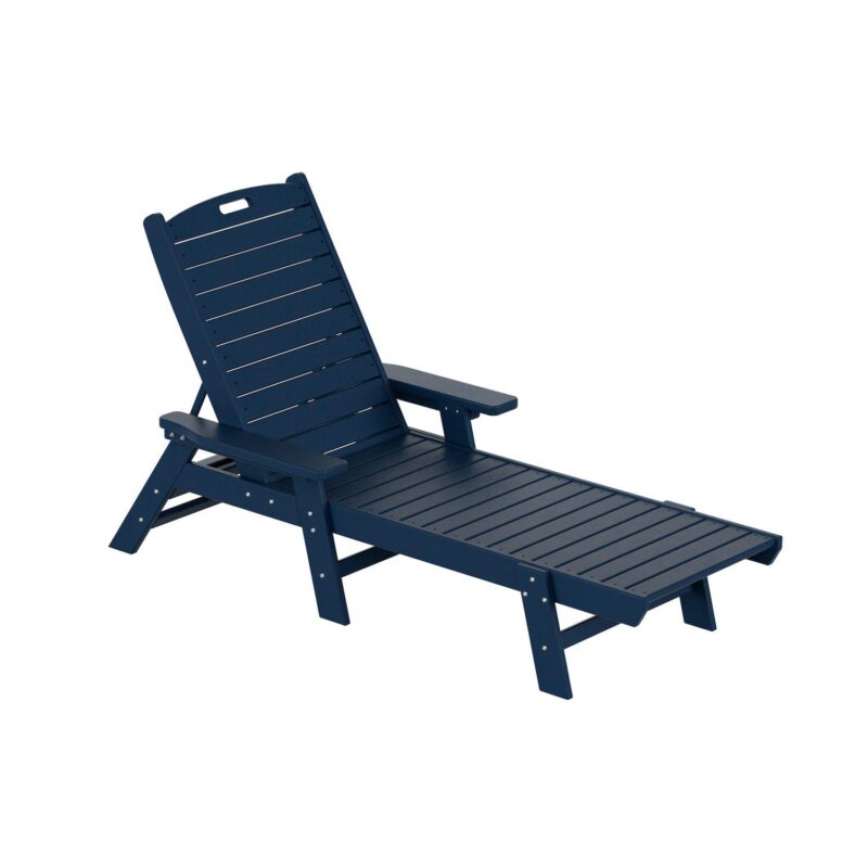 Westintrends Poly Reclining Chaise Lounge - Image 9