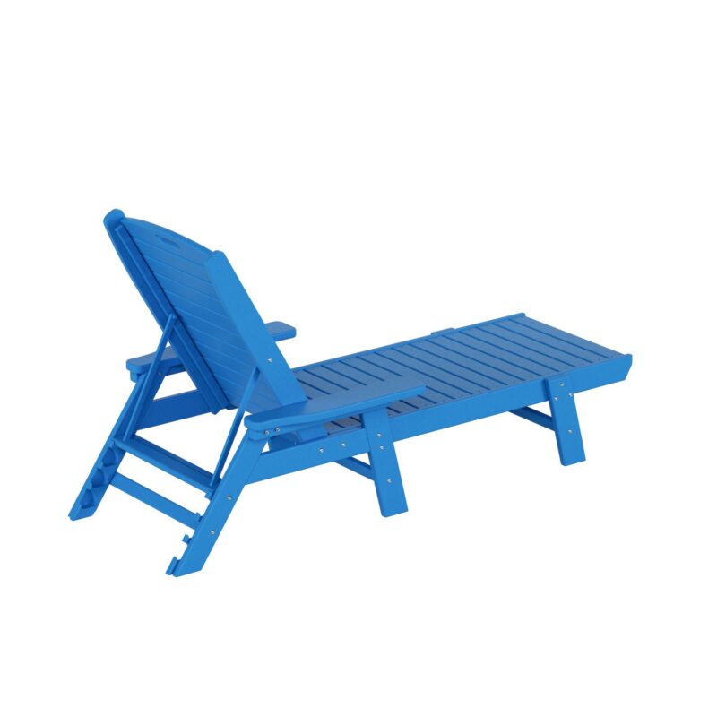 Westintrends Poly Reclining Chaise Lounge - Image 4