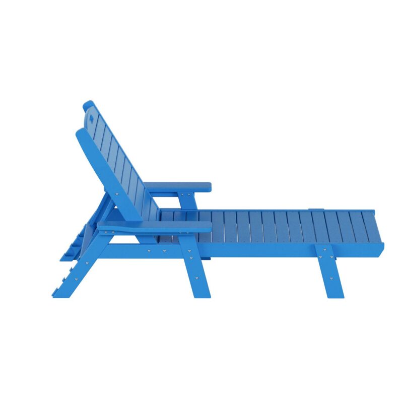 Westintrends Poly Reclining Chaise Lounge - Image 3