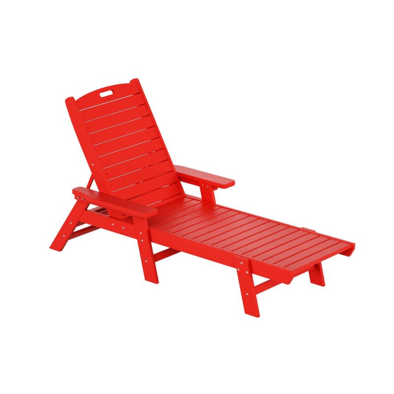 Westintrends Poly Reclining Chaise Lounge - Image 14