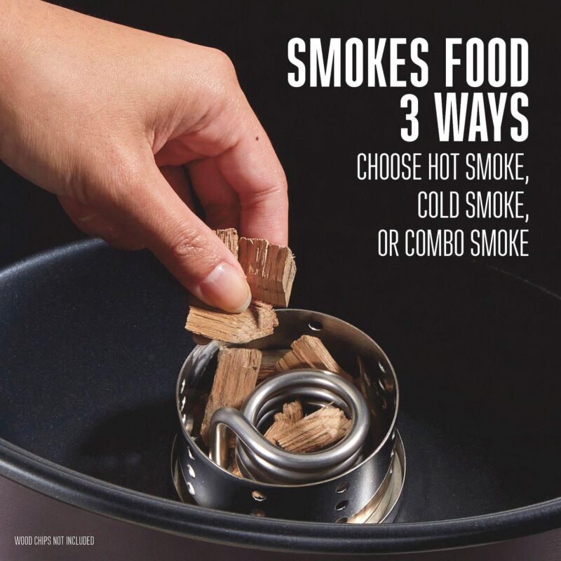 Weston 2-in-1 Indoor Smoker and 6 Qt. Slow Cooker with Party Dipper - Image 4