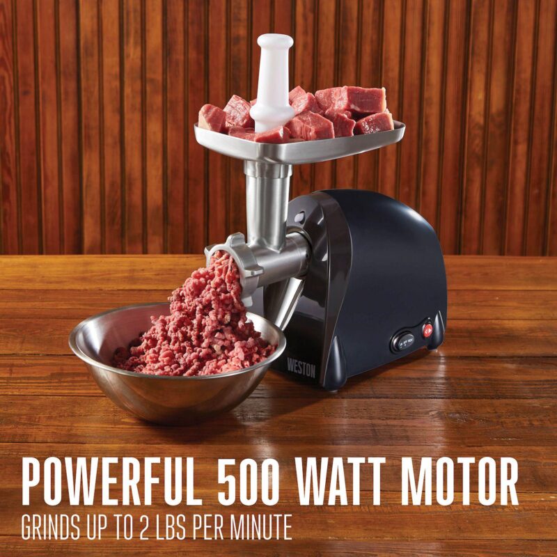 Weston #5 Electric Meat Grinder and Sausage Stuffer - Image 2
