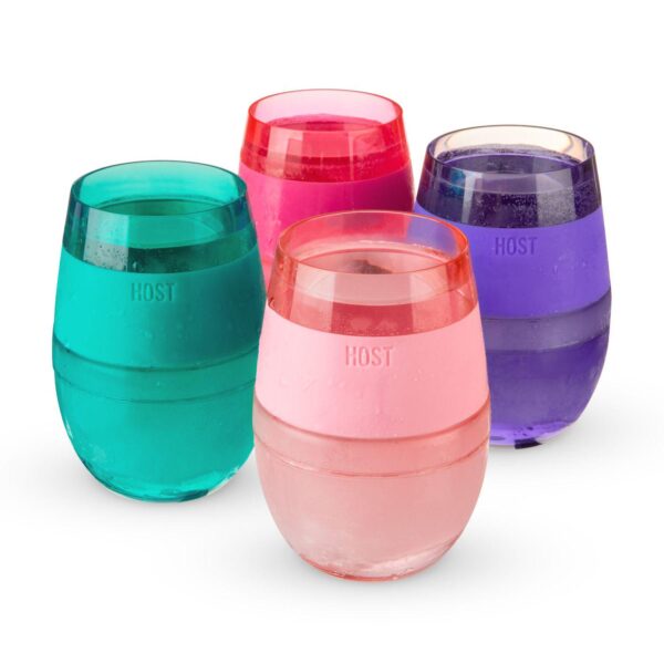 Wine FREEZE Translucent Cups (set of 4) by HOST