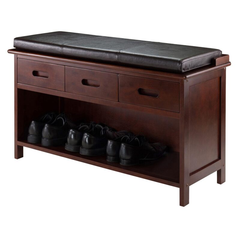Winsome Adriana 2-Piece Storage Bench Set - Image 2